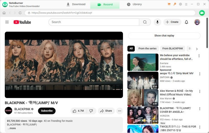 search youtube video