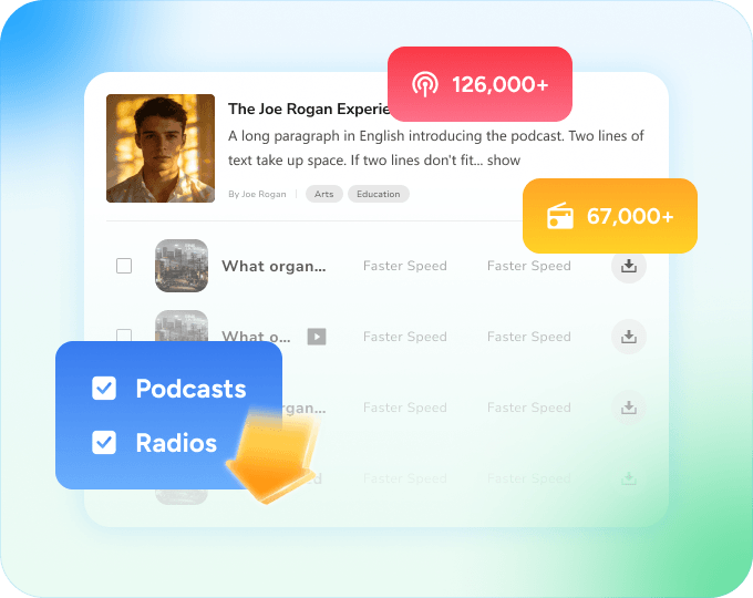 Free Download Podcasts and Radios