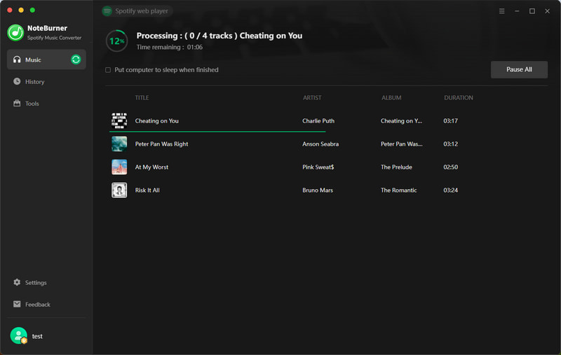 Convert Spotify songs to MP3