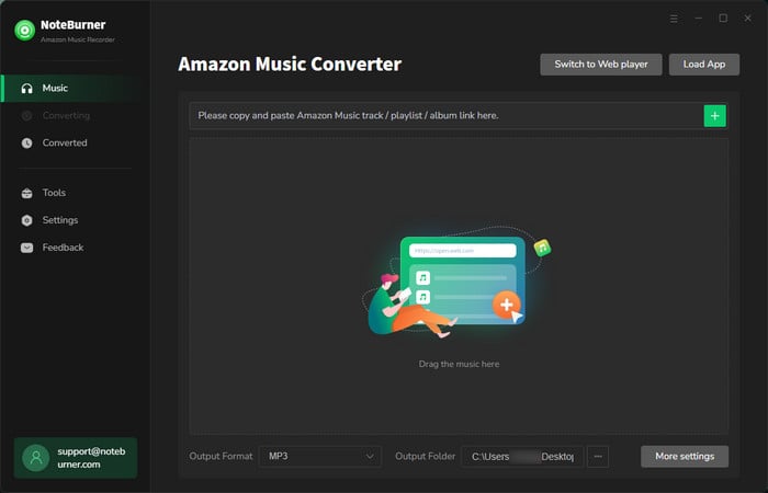 Amazon Converter Main Interface