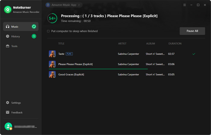 convert Amazon Music to FLAC
