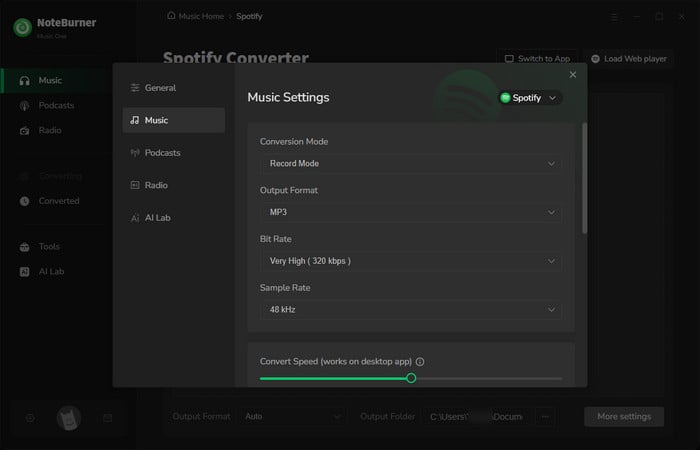 Set Output Format