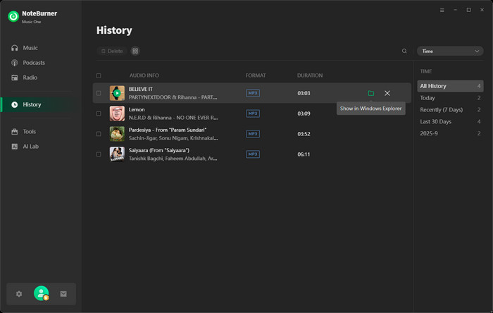  offline pandora music
