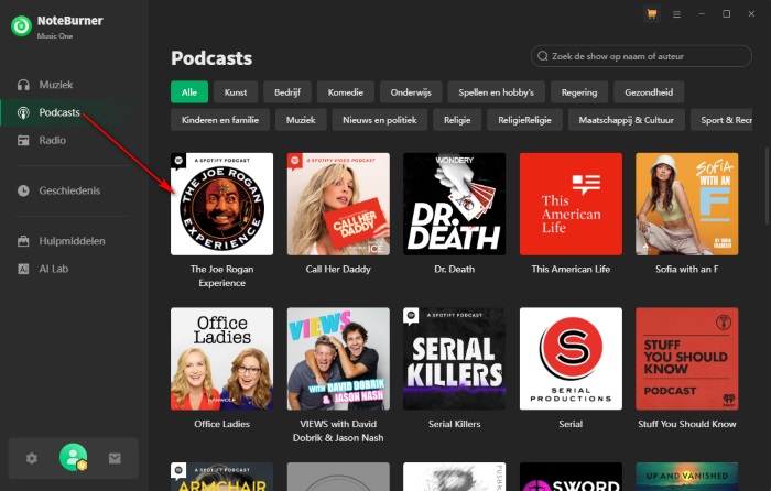  Podcast MP3 gratis downloaden