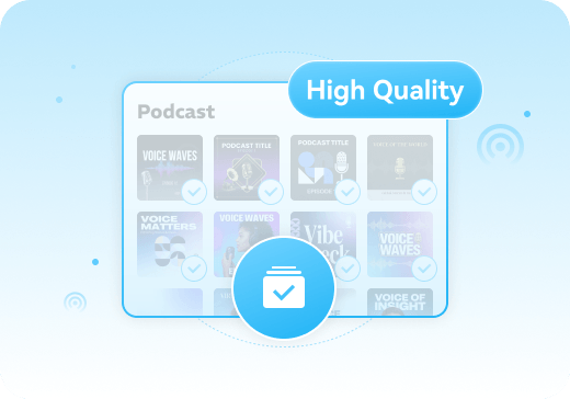 podcast mp3 quality