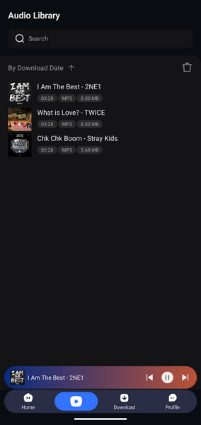 converted spotify songs