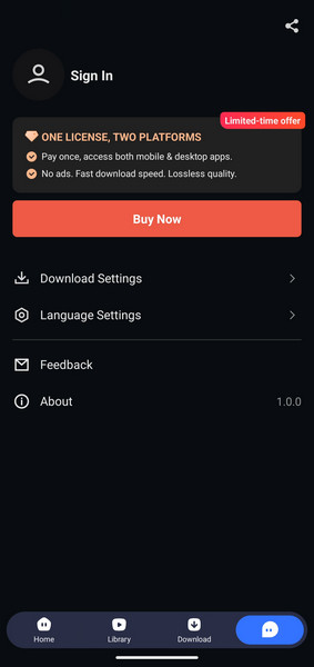 Register NoteBurner Spotify Downloaderr